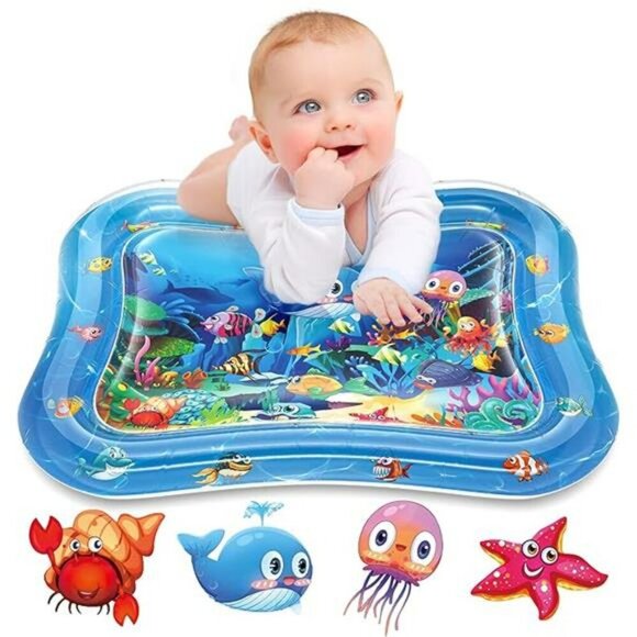 Infinno Tummy Time Water Mat Baby Sensory Play Toy for Infants Toddlers 3 24M - Picture 7 of 7